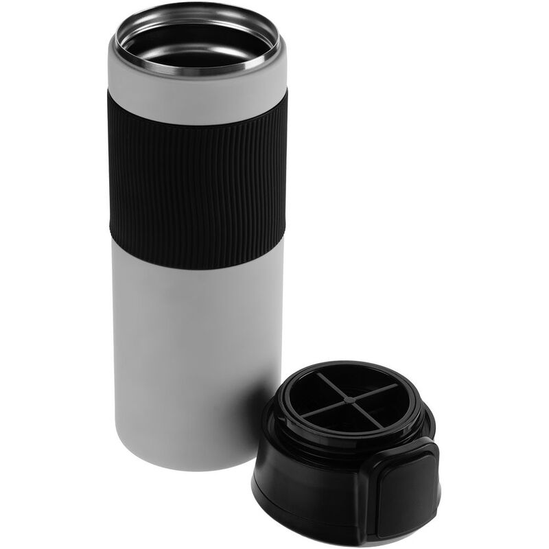 Термостакан Tralee XL, серый арт.15425.11