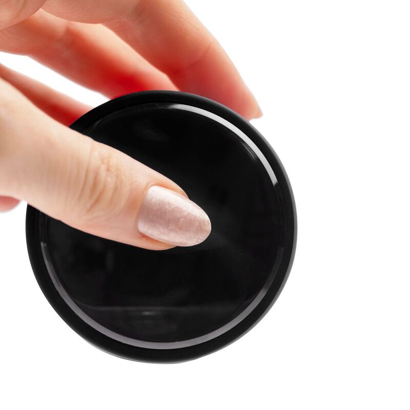 Смарт-бутылка с заменяемой батарейкой Long Therm Soft Touch, черная арт.15717.30