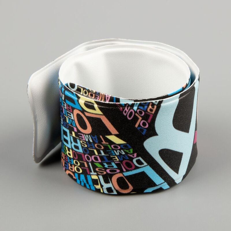 Браслет Slap с печатью на заказ арт.19002.01