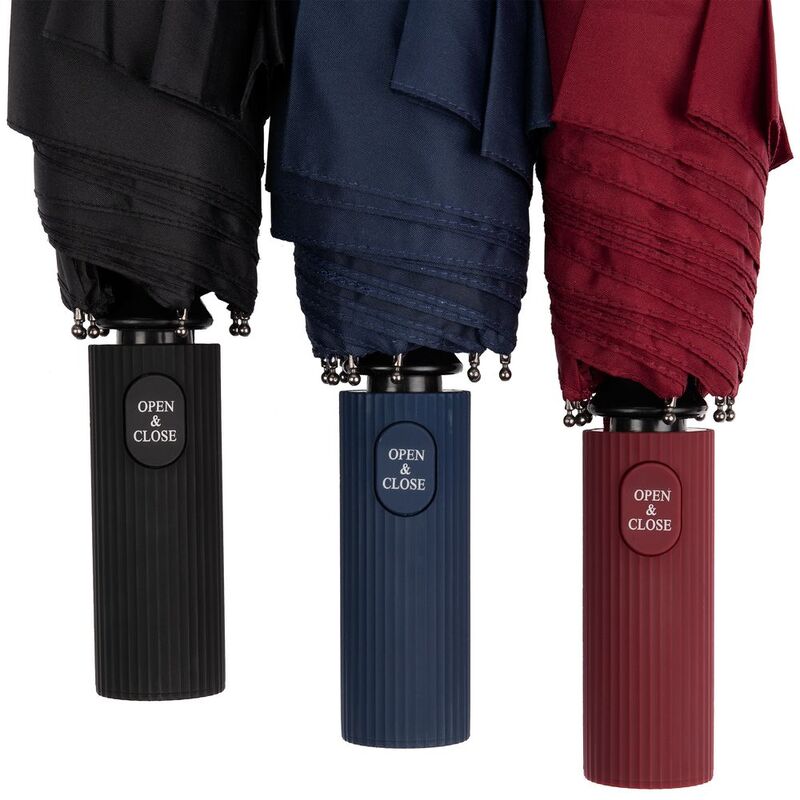 Зонт складной Ribbo, темно-синий арт.17905.40