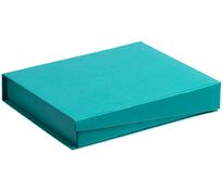 Коробка Duo под ежедневник и ручку, бирюзовая арт.1639.14