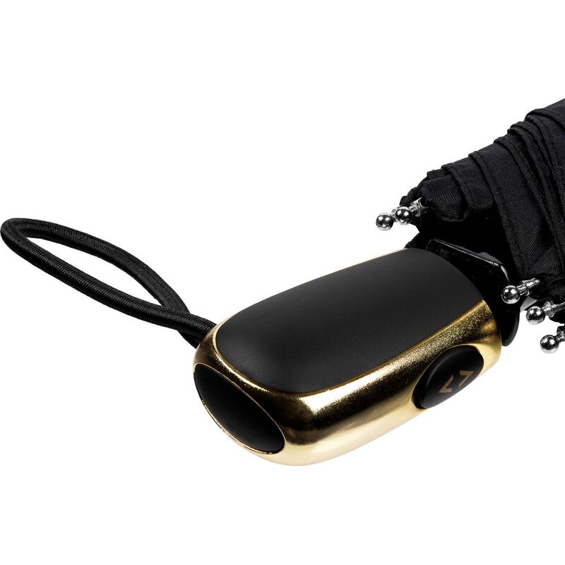 Зонт складной Nicety, черный арт.15841.30