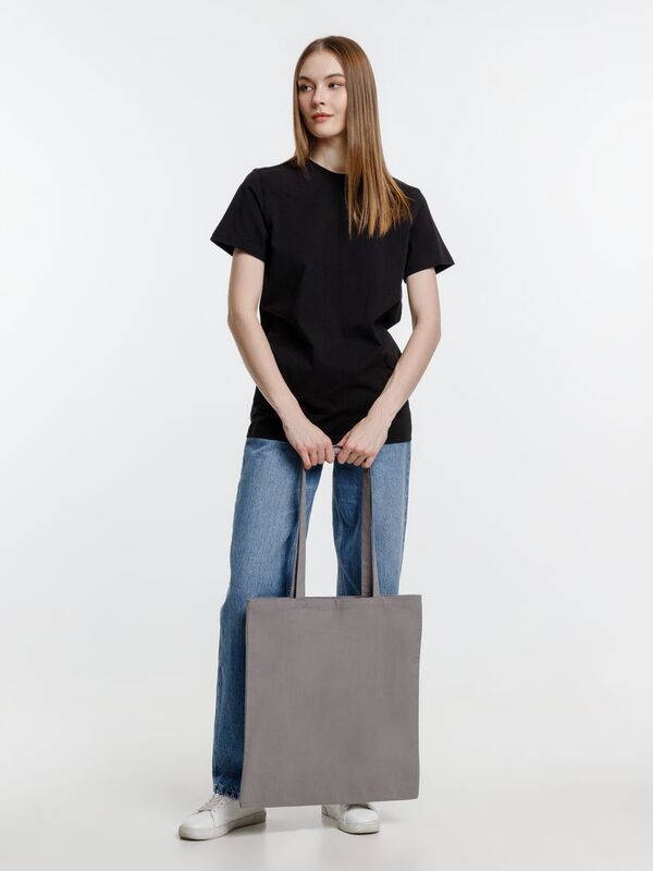 Холщовая сумка Optima 135, серая арт.5452.10