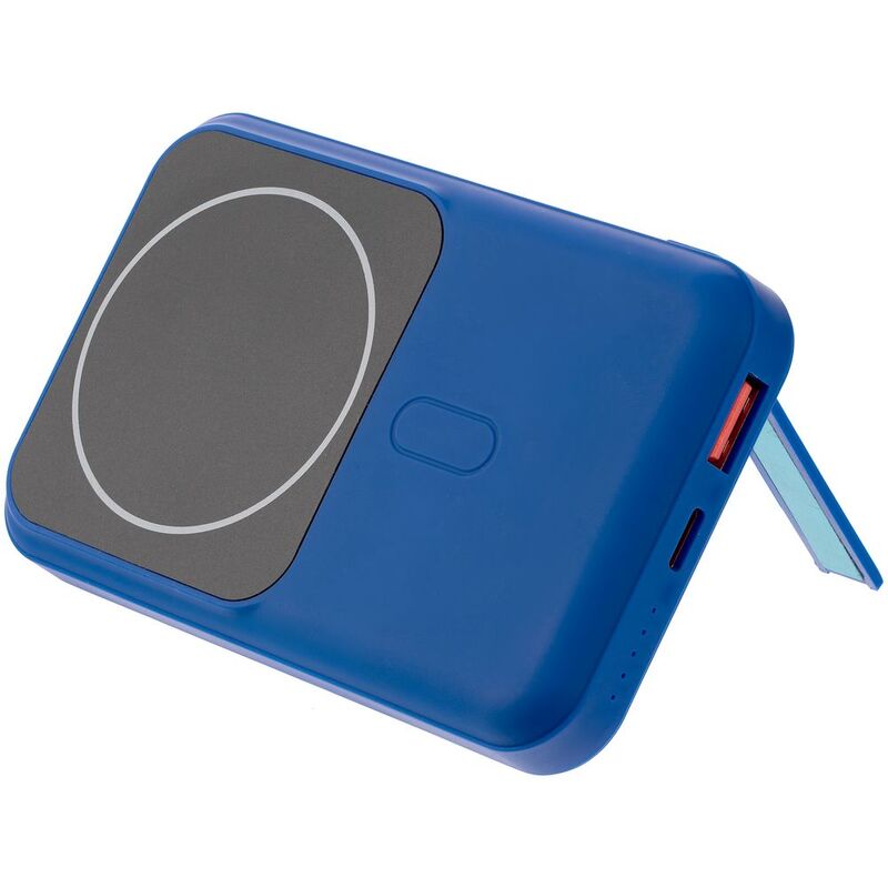 Магнитный беспроводной аккумулятор Top Force, 10000 мАч, синий арт.23103.40