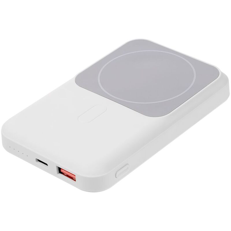 Магнитный беспроводной аккумулятор Top Force, 10 000 мАч, белый арт.23103.60