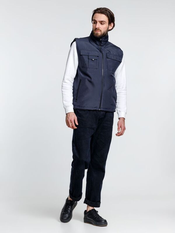 Жилет мужской Stockholm, темно-синий арт.16270.40