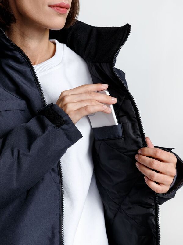 Куртка-трансформер унисекс Astana, темно-синяя арт.16272.40