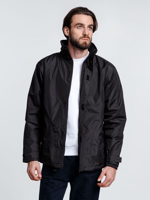 Парка унисекс Liubliana, черная арт.16273.30