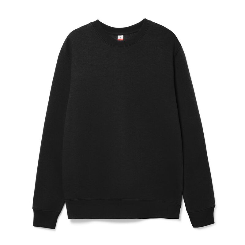 Свитшот унисекс Delta, черный арт.16275.30