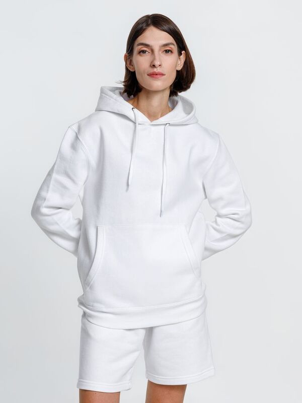 Худи унисекс Phoenix, белое арт.16276.60