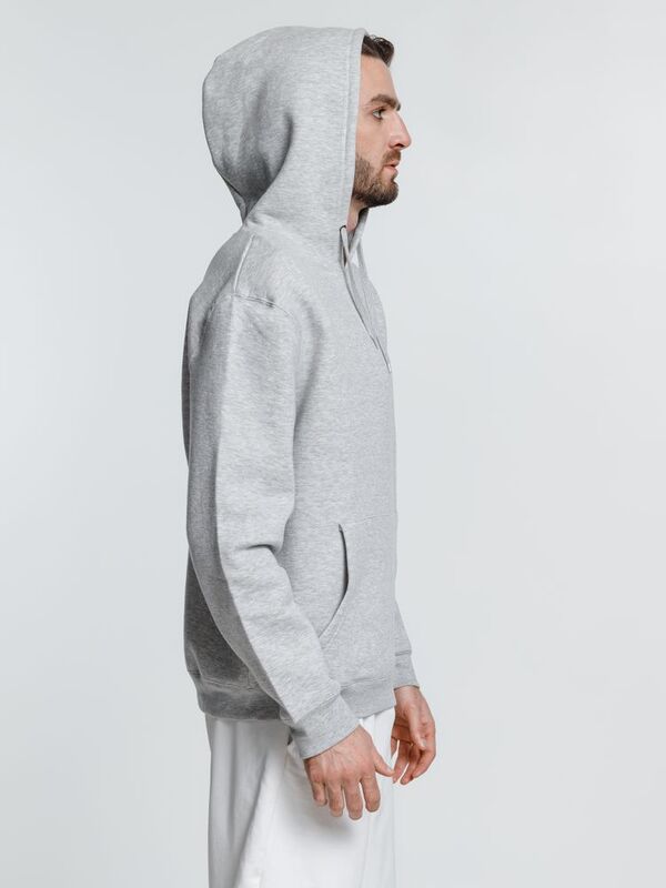 Худи унисекс Phoenix, серый меланж арт.16276.11