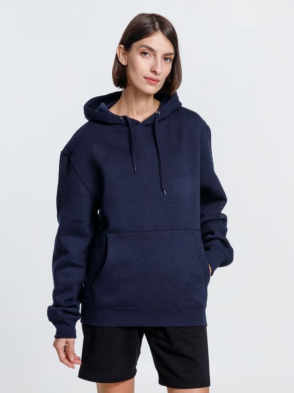 Худи унисекс Phoenix, темно-синее арт.16276.40