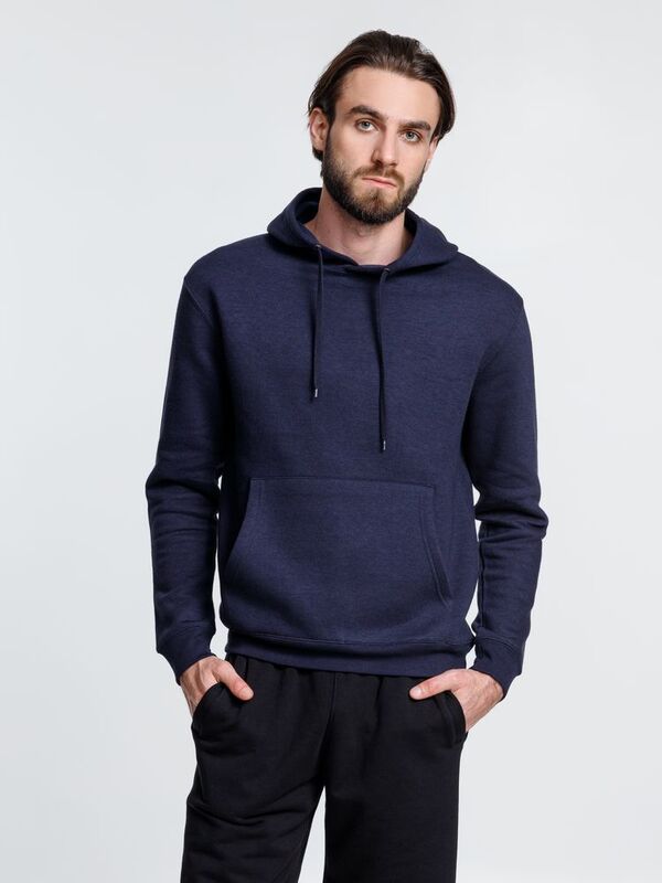 Худи унисекс Phoenix, темно-синее арт.16276.40