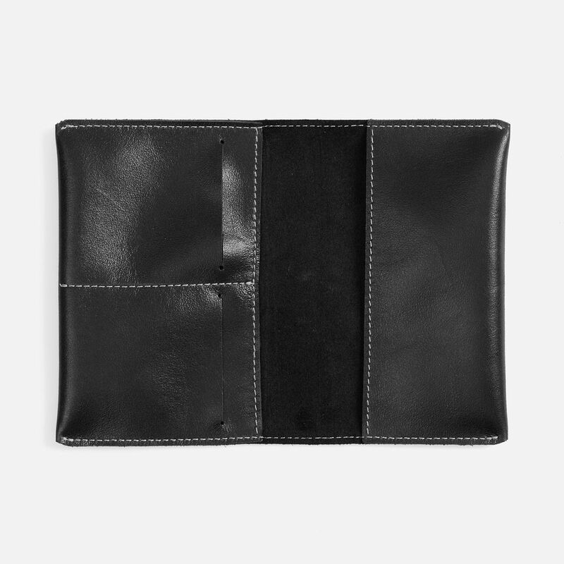 Обложка для паспорта Apache, ver.2, черная арт.23437.30