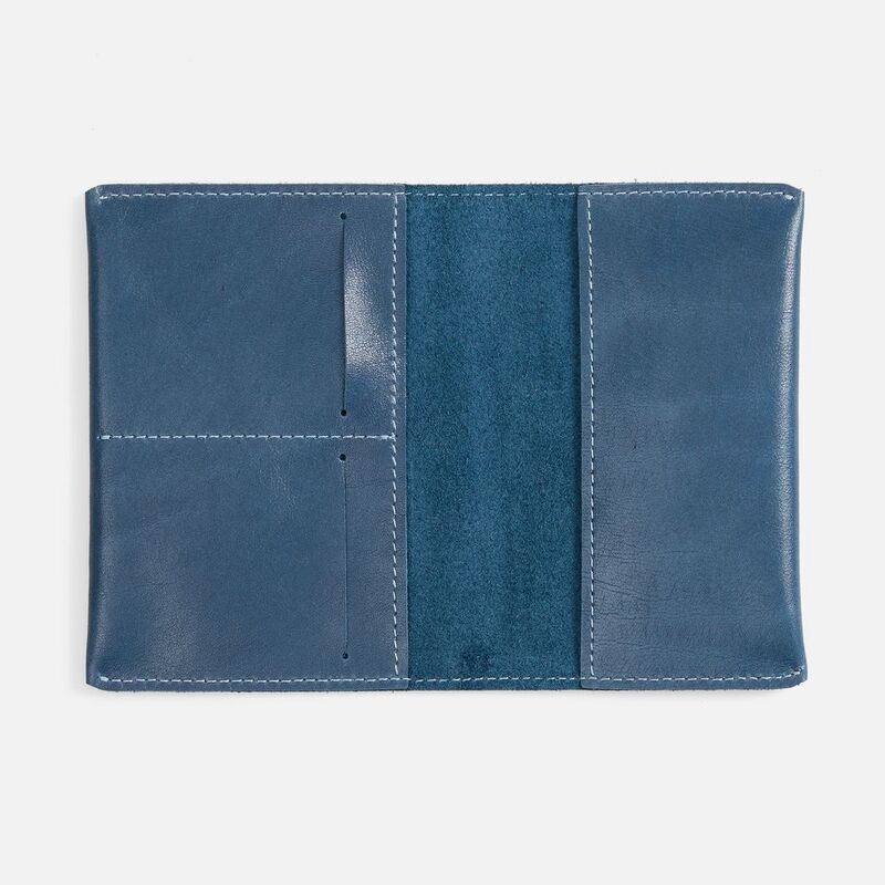 Обложка для паспорта Apache, ver.2, синяя арт.23437.40