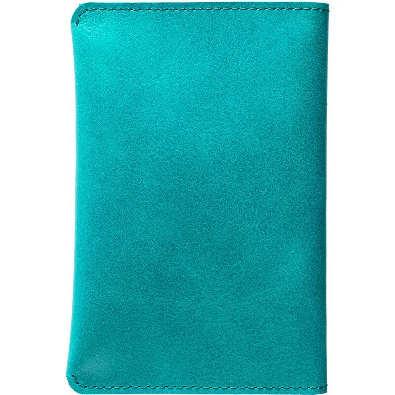 Обложка для паспорта Apache, ver.2, бирюзовая арт.23437.49