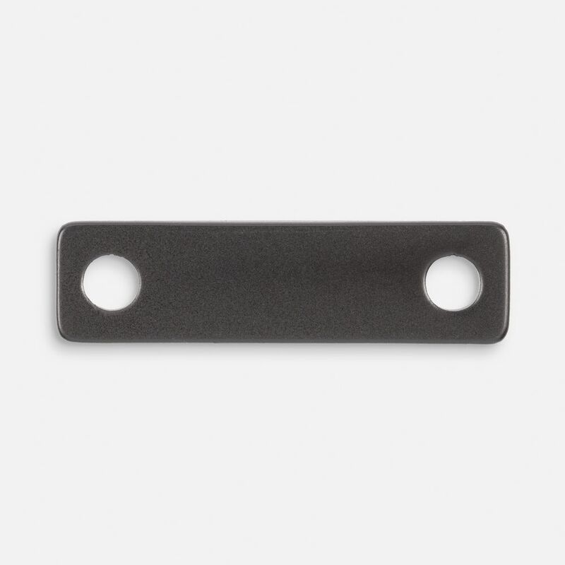 Шильдик металлический Alfa Liten, серый металлик арт.13844.13