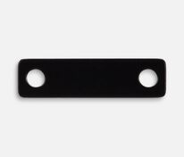 Шильдик металлический Alfa Liten, черный арт.13844.30