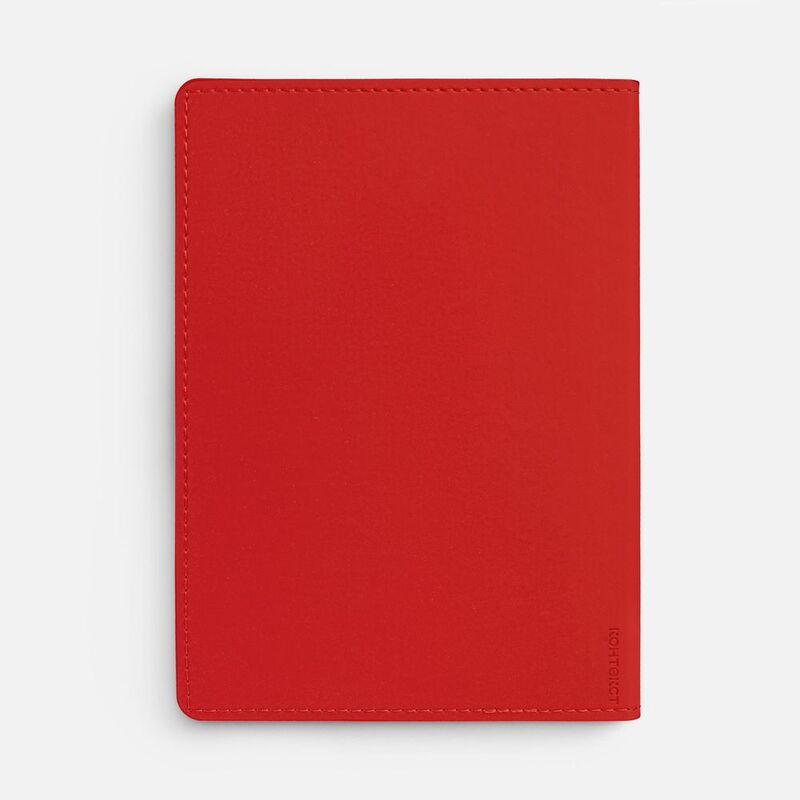 Ежедневник Tact, недатированный, красный арт.17071.55