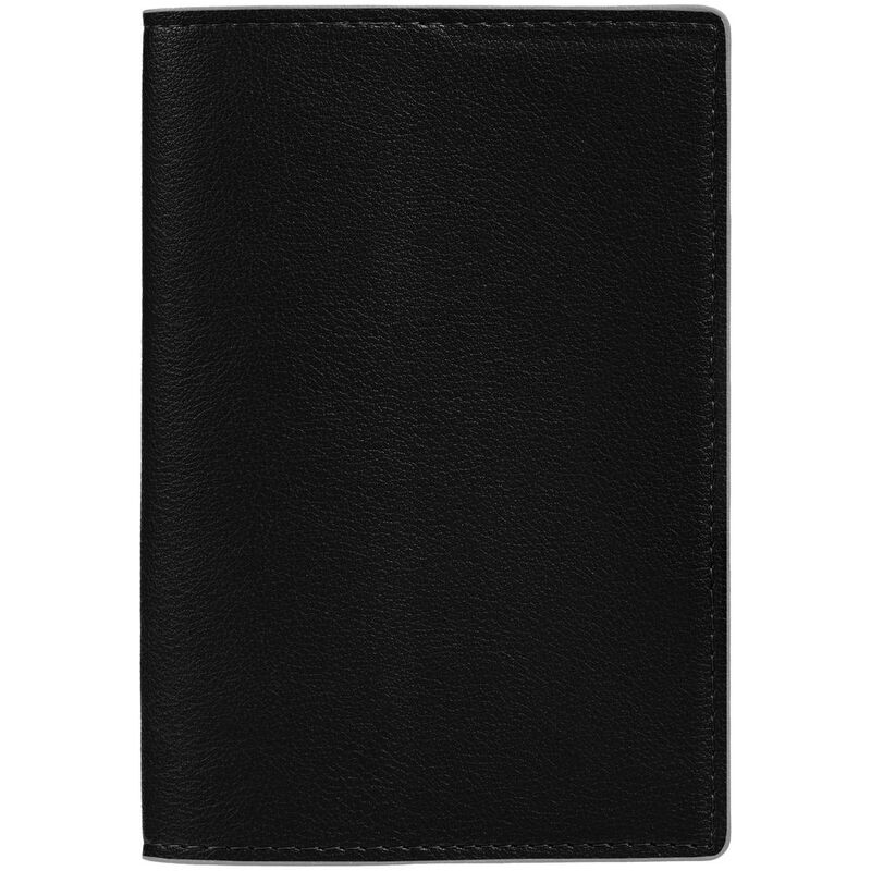 Обложка для паспорта Petrus, черная арт.15526.30
