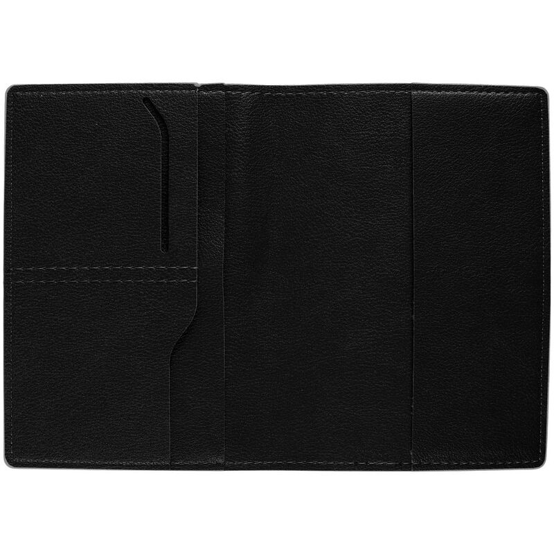 Обложка для паспорта Petrus, черная арт.15526.30