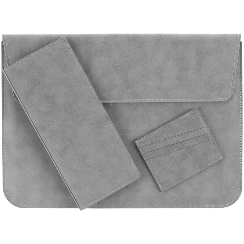 Дорожный органайзер Nubuk, светло-серый арт.18079.11