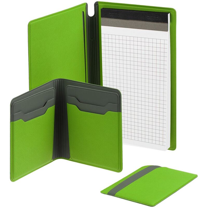 Картхолдер с отделением для купюр Dual, зеленый арт.15623.91