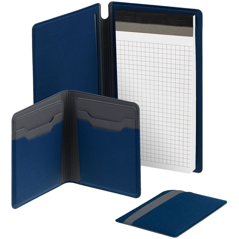 Блокнот Dual, синий арт.15625.41