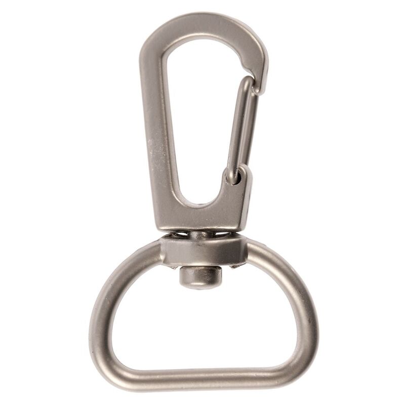 Застежка-карабин Snap Hook, M, серебристая арт.16507.10