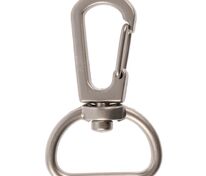 Застежка-карабин Snap Hook, M, серебристая арт.16507.10