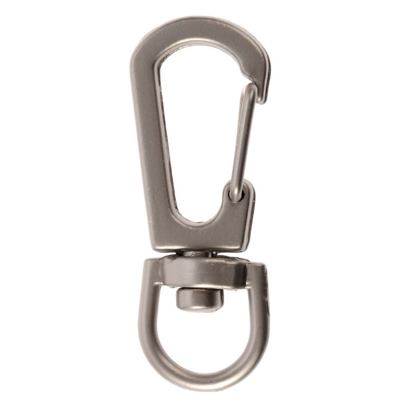 Застежка-карабин Snap Hook, S, серебристая арт.16506.10