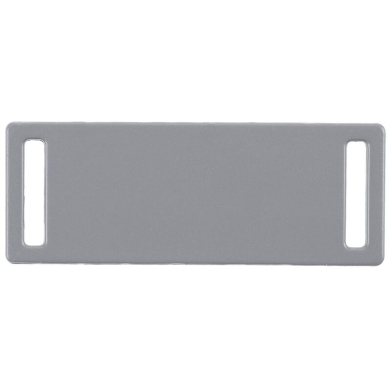 Шильдик металлический Kova, серый арт.16509.11