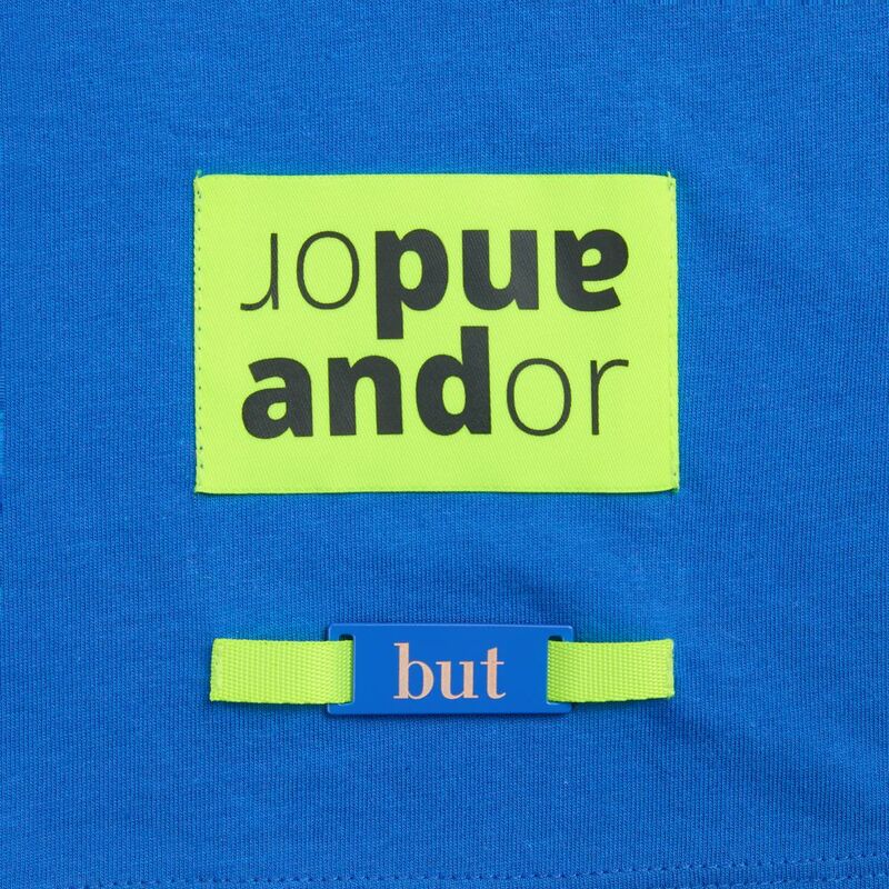 Шильдик металлический Kova, синий арт.16509.44