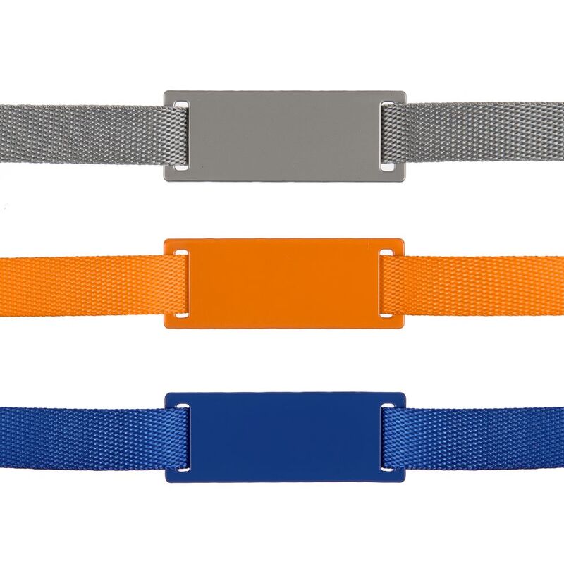 Шильдик металлический Kova, желтый неон арт.16509.89