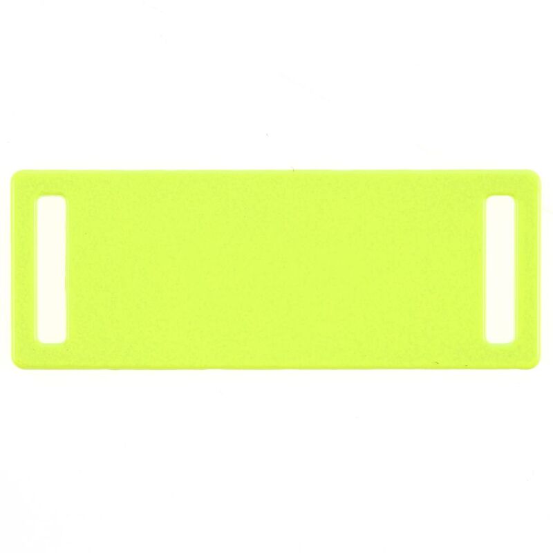 Шильдик металлический Kova, желтый неон арт.16509.89