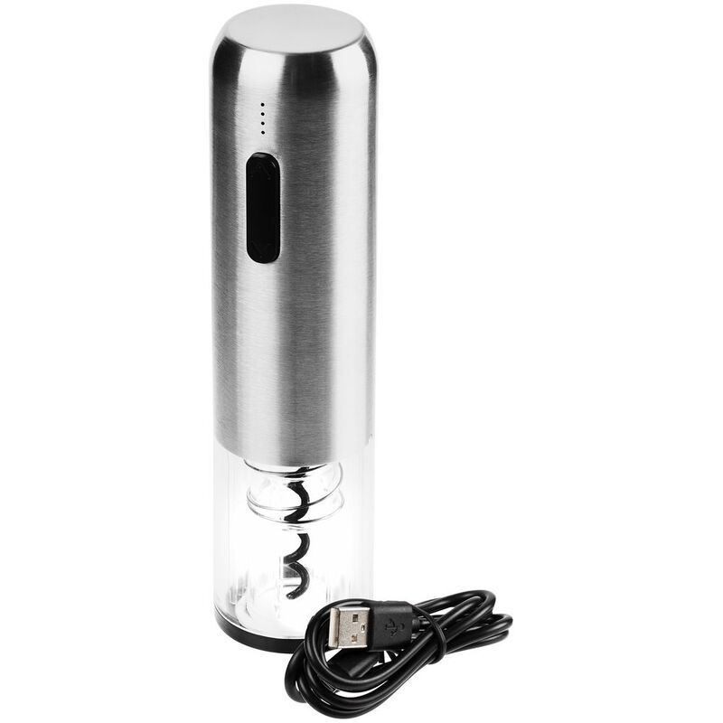 Электрический штопор с ножом для фольги Veritas, серебристый арт.19011.10