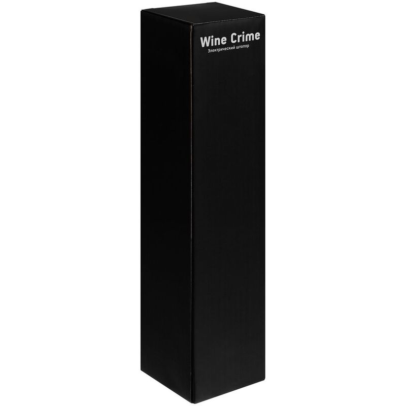 Электрический штопор с ножом для фольги Wine Crime, черный арт.19012.30