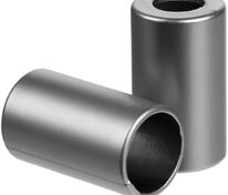 Пара наконечников для шнурка Tizzle, серебристый арт.16517.10