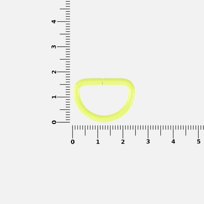 Полукольцо Semiring, М, желтый неон арт.16519.89