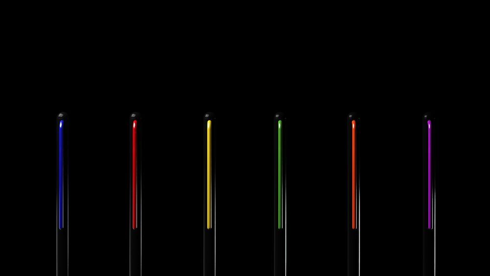 Шариковая ручка GrafeeX в чехле, черная с оранжевым арт.15534.20