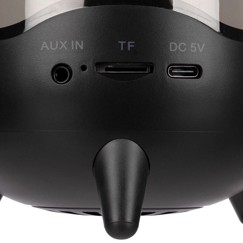 Беспроводная колонка с подсветкой soundFlicker, черная арт.15721