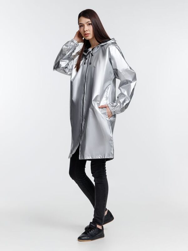 Дождевик Palladio Pockets, серебристый арт.23877.11
