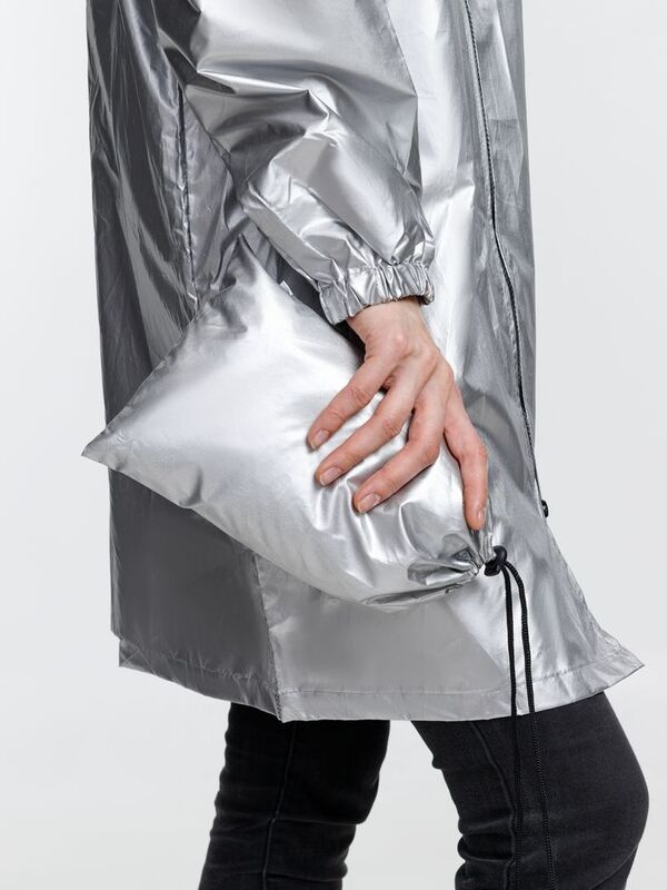 Дождевик Palladio Pockets, серебристый арт.23877.11