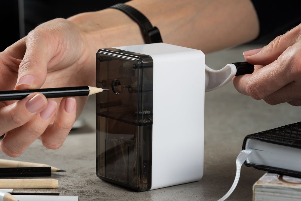 Механическая точилка для карандашей Griffel, белая арт.15628.60