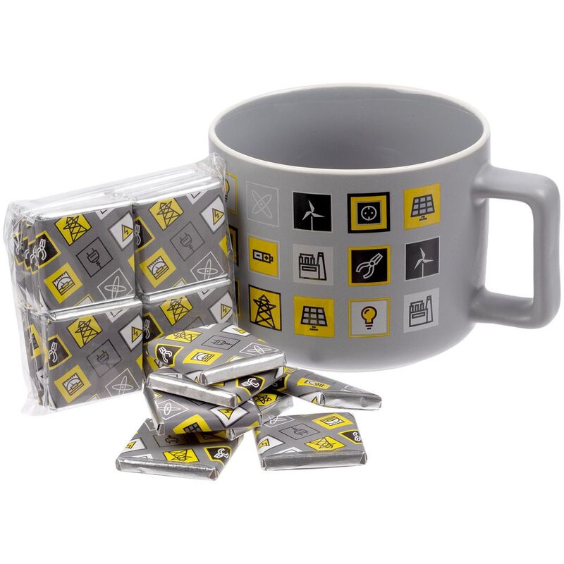 Набор с горьким шоколадом Industry, энергетика арт.15699.02