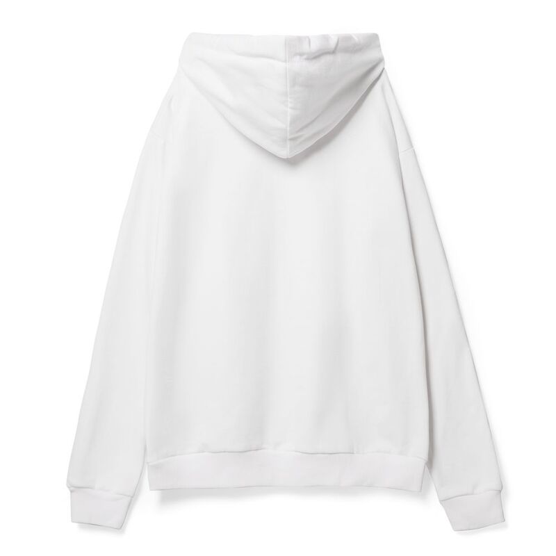 Худи унисекс Tuloksa 280, белое арт.19016.60