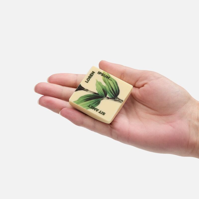 Печенье Dream White в белом шоколаде, квадрат арт.17610.03