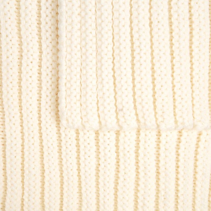 Плед Quill, белый (молочный) арт.16747.61