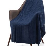 Плед Slumberland, синий (джинс) арт.16746.45