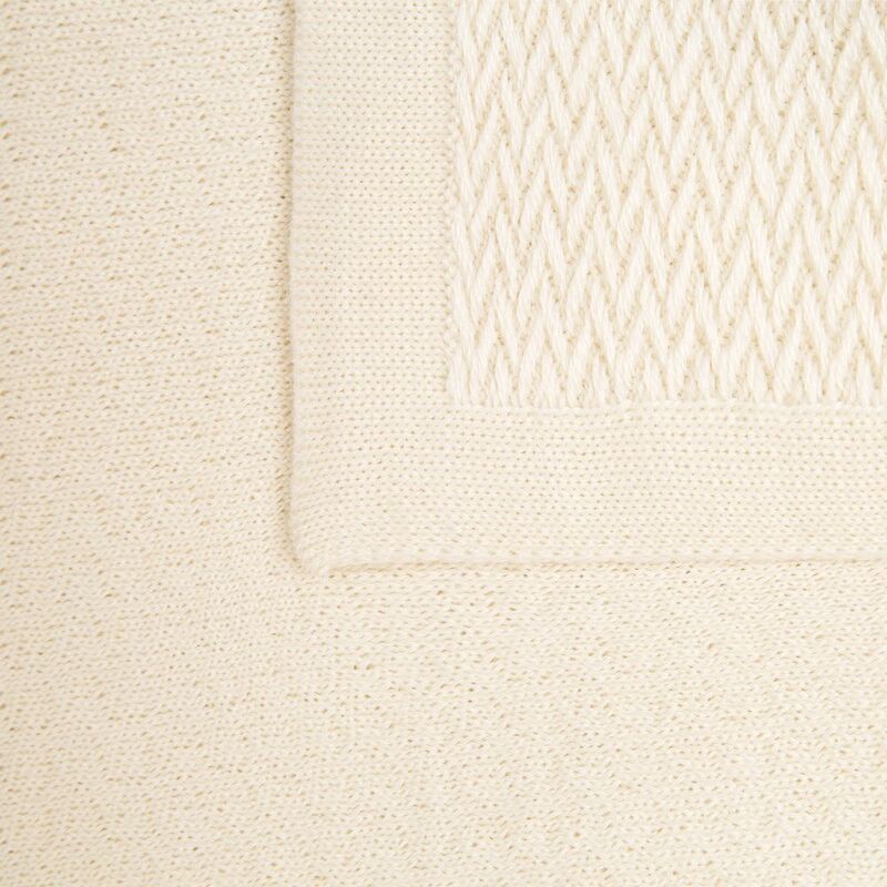 Плед Ornato, молочно-белый (ванильный) арт.16741.16